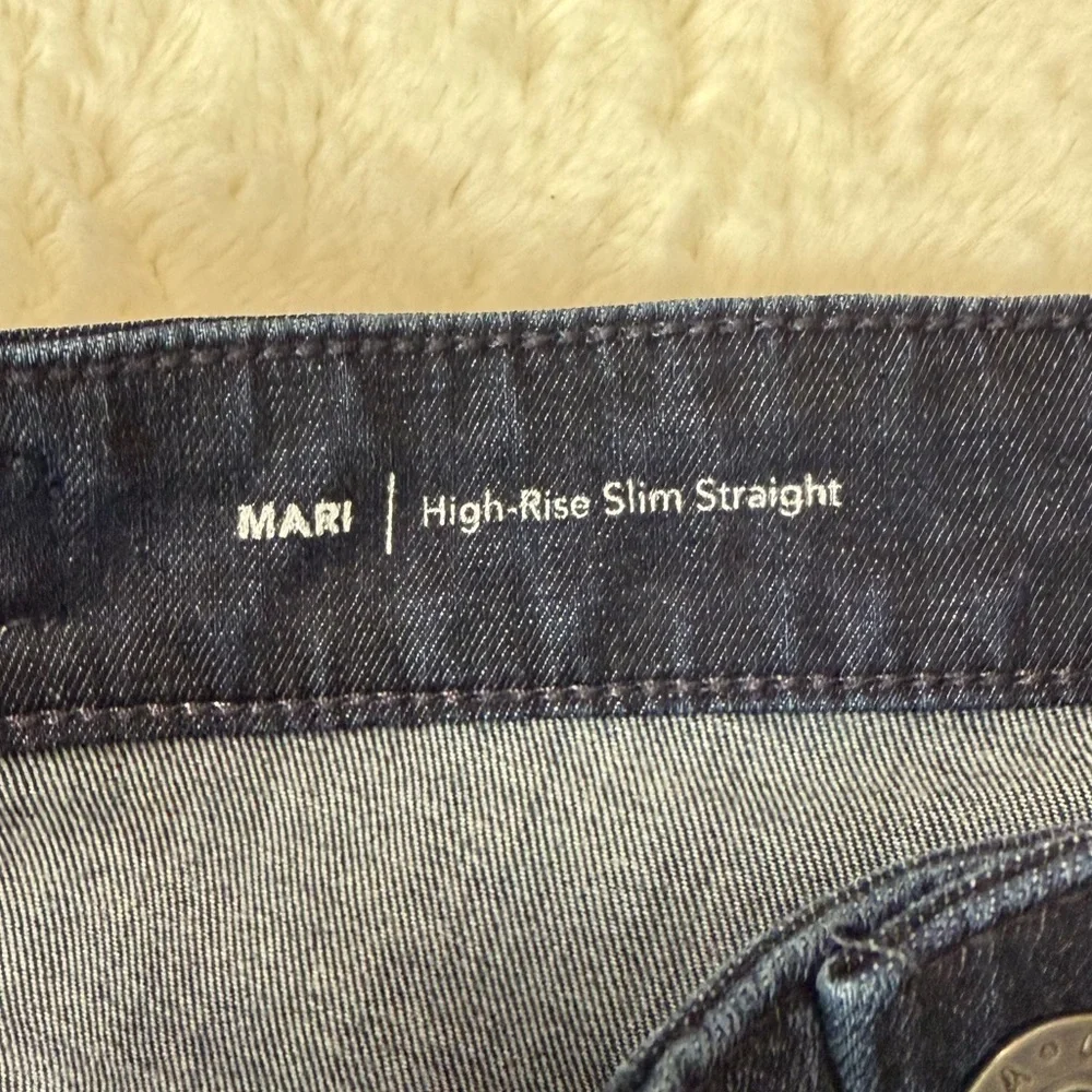 AG Adriano Goldschmied Women’s Mari High Rise Slim Straight Leg Jeans-Sz 32, NWT